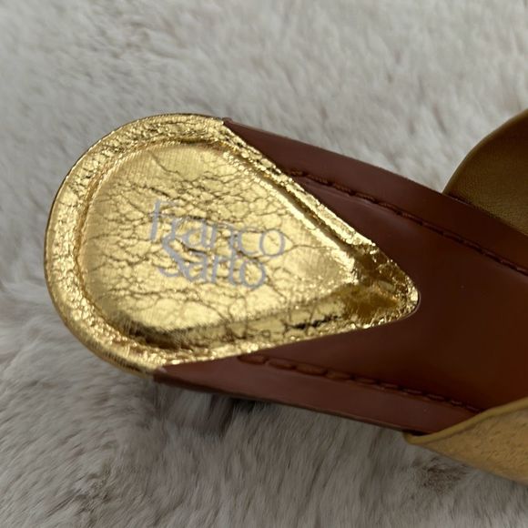 Franco Sarto Olinda in Gold Size 8.5 - Picture 3 of 7